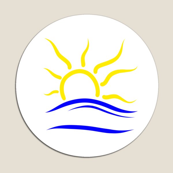 Item preview, Naturist Symbol on white circular background designed and sold by Naturist Symbol.
