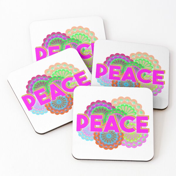 Item preview, Groovy Pastel Peace Mandalas designed and sold by BetelgeuseX3.