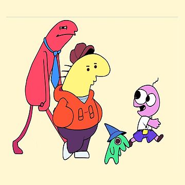 Artwork thumbnail, Smiling Friends Sticker by New hope Karnel