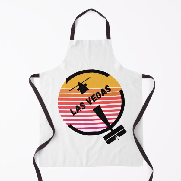 Item preview, LAS Las Vegas Airport, Nevada, USA - Retro Vintage Sunset Plane Flight Travel Destination Design designed and sold by Vintage-TM.