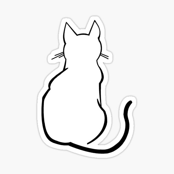 Cool Cat Stickers Redbubble - funny cat decal 5 roblox