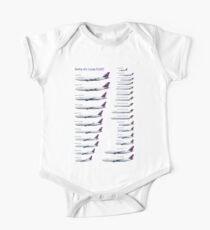 Delta Airlines fleet One Piece - Short Sleeve