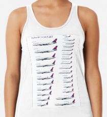 Delta Airlines-Flotte Tanktop für Frauen