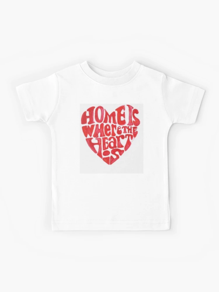 Home is where the heart is. (quote symbols)' Kids' T-Shirt