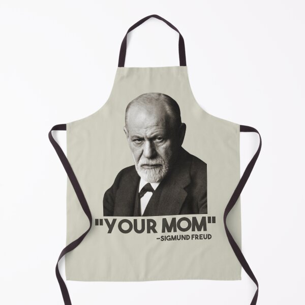 Item preview, Sigmund Freud “Your Mom” Quote  designed and sold by BetelgeuseX3.