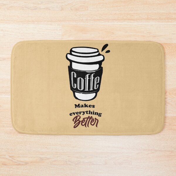 Item preview, Coffee makes everything better - Coffee addict - Caffeine addiction designed and sold by Ay-mane.