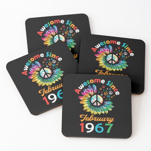 Item preview, Funny Birthday Quote, Awesome Since February 1967, Retro Birthday designed and sold by Estrytee.