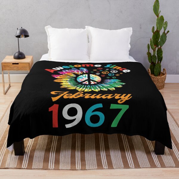 Item preview, Funny Birthday Quote, Awesome Since February 1967, Retro Birthday designed and sold by Estrytee.