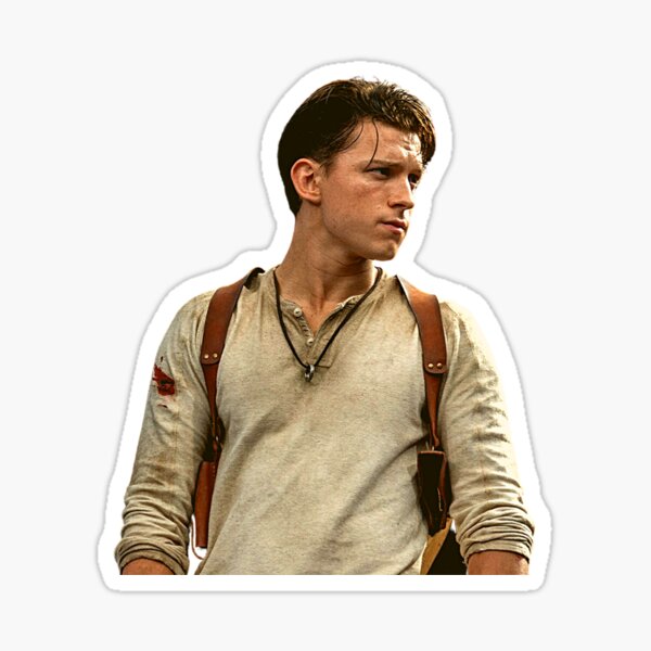 Uncharted Tom Holland Sticker