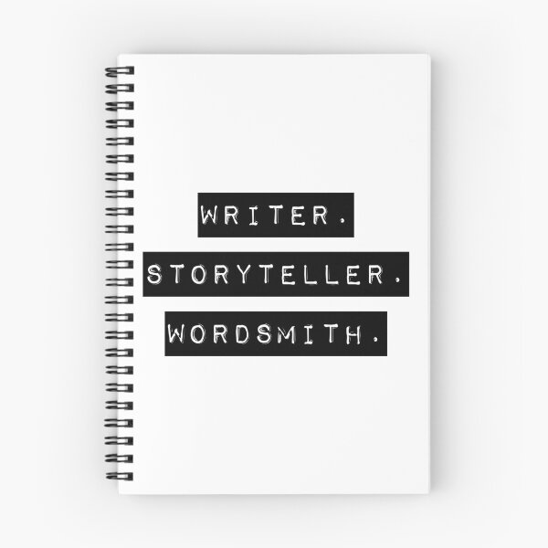 Item preview, Writer, Storyteller, Wordsmith - inspiring typography design for writers, authors, poets designed and sold by thephoenixsoul.