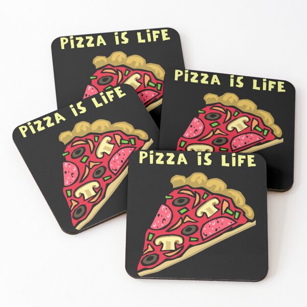 Item preview, Pizza is life Big slice of pizza designed and sold by KeepItSimple089.