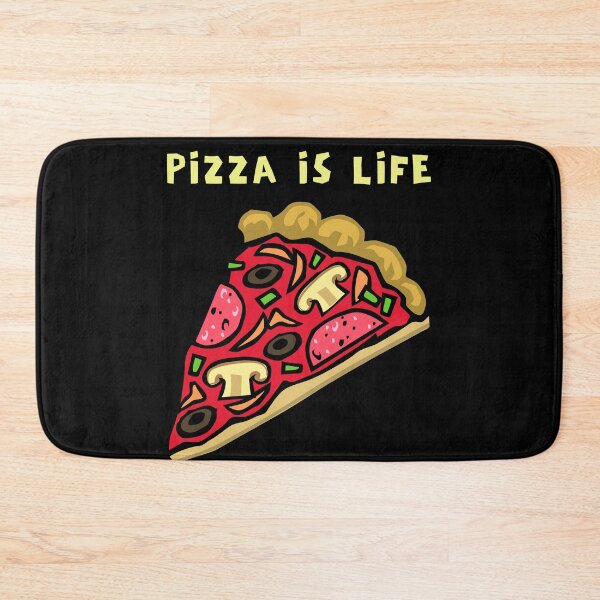 Item preview, Pizza is life Big slice of pizza designed and sold by KeepItSimple089.