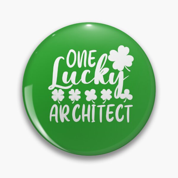 Item preview, Funny St Patrick Day Gift For Architect: One Lucky Architect designed and sold by AMINE  ★★★★★.