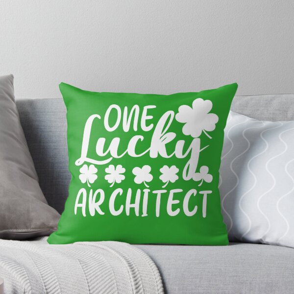 Item preview, Funny St Patrick Day Gift For Architect: One Lucky Architect designed and sold by AMINE  ★★★★★.