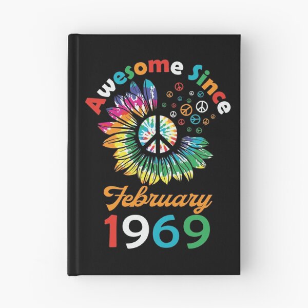 Item preview, Funny Birthday Quote, Awesome Since February 1969, Retro Birthday designed and sold by Estrytee.