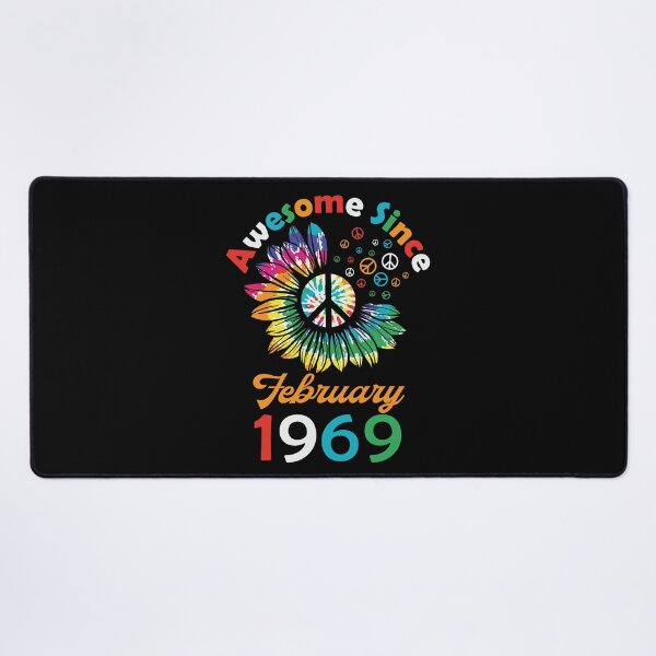 Item preview, Funny Birthday Quote, Awesome Since February 1969, Retro Birthday designed and sold by Estrytee.