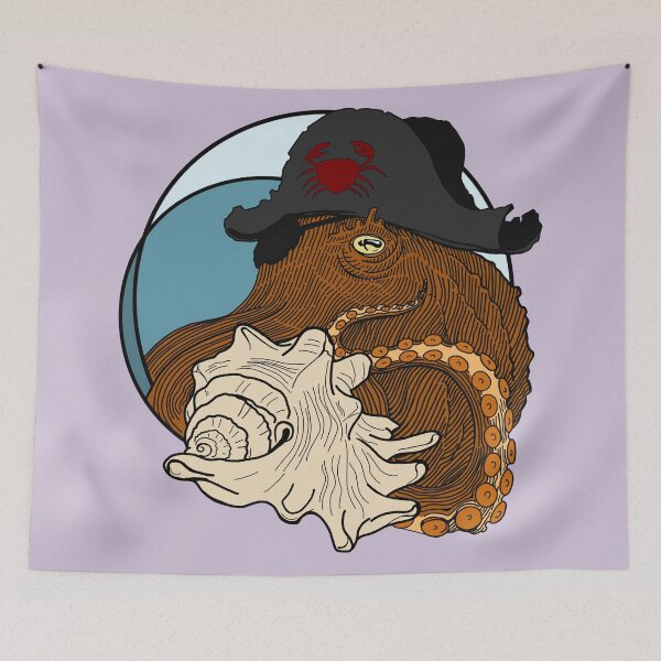 Item preview, Octopus Pirate designed and sold by CalistaK.