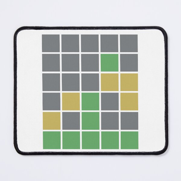 Item preview, Wordle Puzzle Game Grid designed and sold by SowCow.