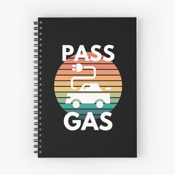 Item preview, Pass Gas Electric Car EV Humor designed and sold by EllConApparel.