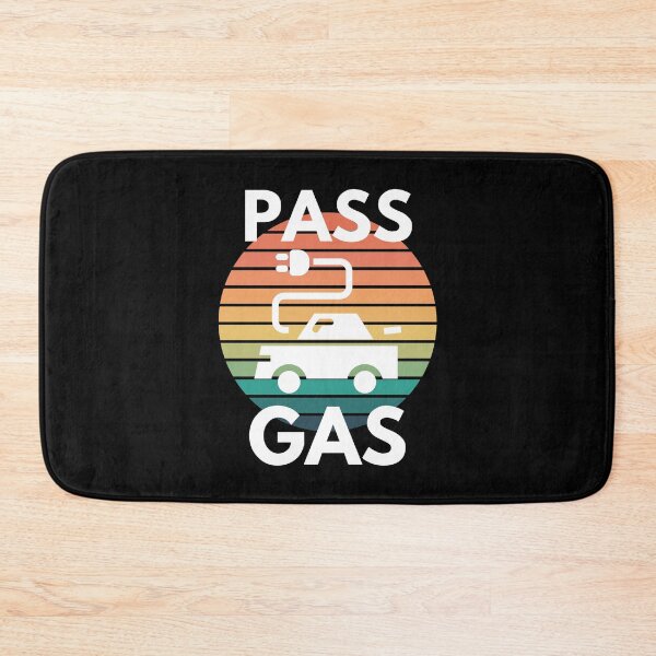 Item preview, Pass Gas Electric Car EV Humor designed and sold by EllConApparel.