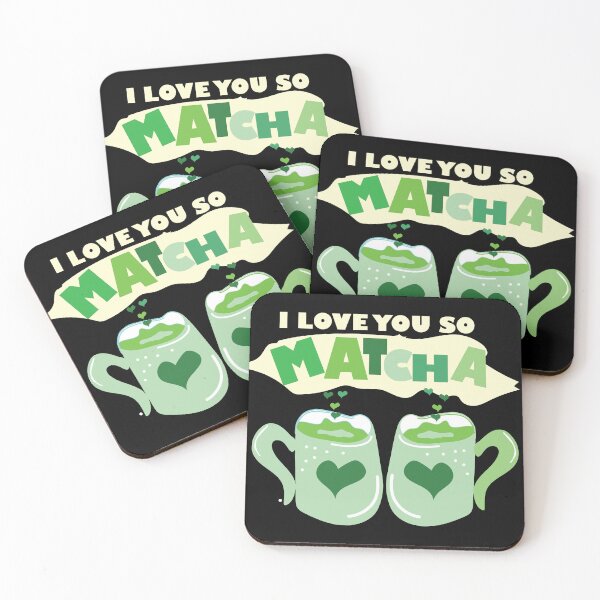 Item preview,  I LOVE YOU SO MATCHA designed and sold by olafekry.