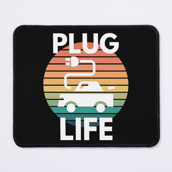 Item preview, Plug Life Electric Car EV Humor designed and sold by EllConApparel.