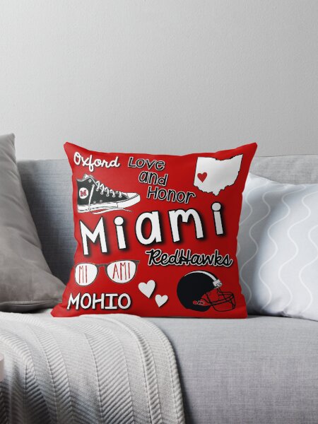 Miami University of Ohio Throw Pillow
