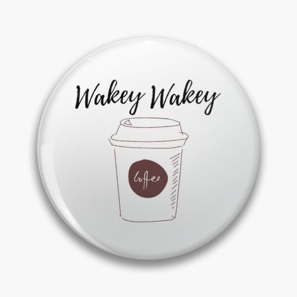 Item preview, wakey wakey morning coffee designed and sold by RichTeeDesigns.