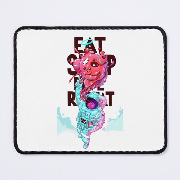 Item preview, Eat, Sleep, Rave, Repeat, Astronaut designed and sold by MusicSkateboard.