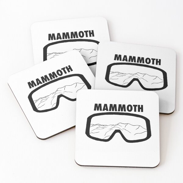 Item preview, Mammoth Mountain Ski Resort Reflection in Goggles designed and sold by AlkiCreationsCo.