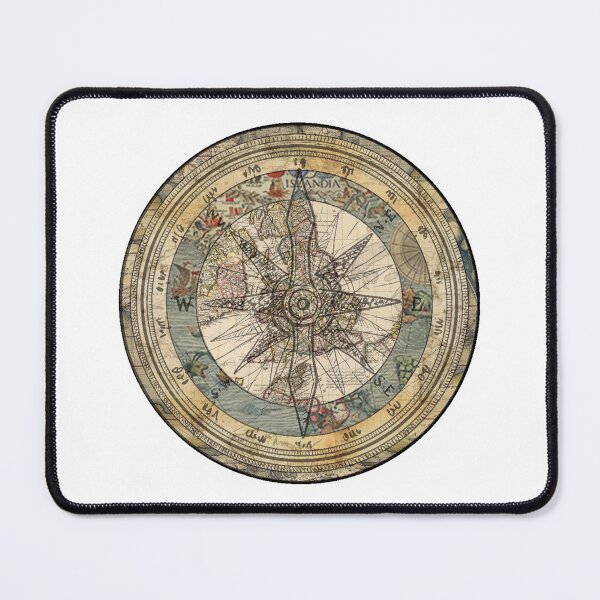 Item preview, vintage compass designed and sold by Rawan Alghunmien.