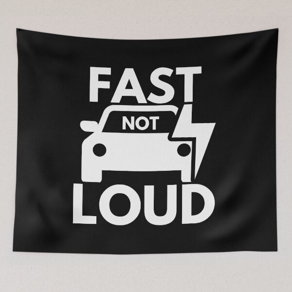 Item preview, Fast Not Loud EV Electric Car Lifestyle designed and sold by EllConApparel.