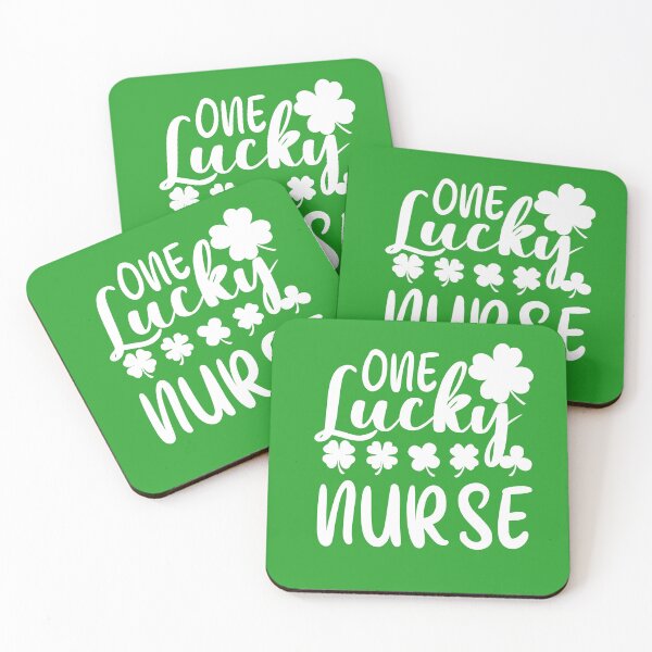 Item preview, Funny St Patrick Day Gift For Nurse: One Lucky Nurse designed and sold by AMINE  ★★★★★.