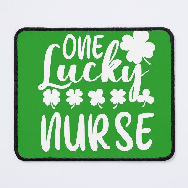 Item preview, Funny St Patrick Day Gift For Nurse: One Lucky Nurse designed and sold by AMINE ★★★★★.