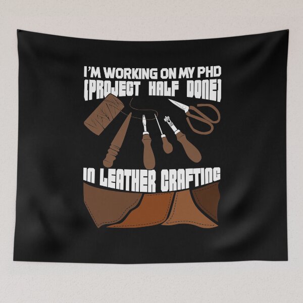 Item preview, Funny Leathercraft Leather Crafting Gift designed and sold by Marcid95.