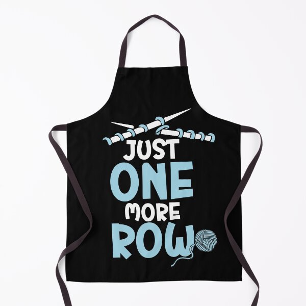 Item preview, Just One More Row Funny Knitting Crocheting designed and sold by NiceTees2021.
