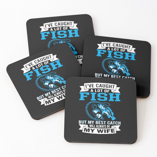 Item preview, Funny Fishing Shirt : My Best Catch Is My Wife designed and sold by Funny-Tees4U.