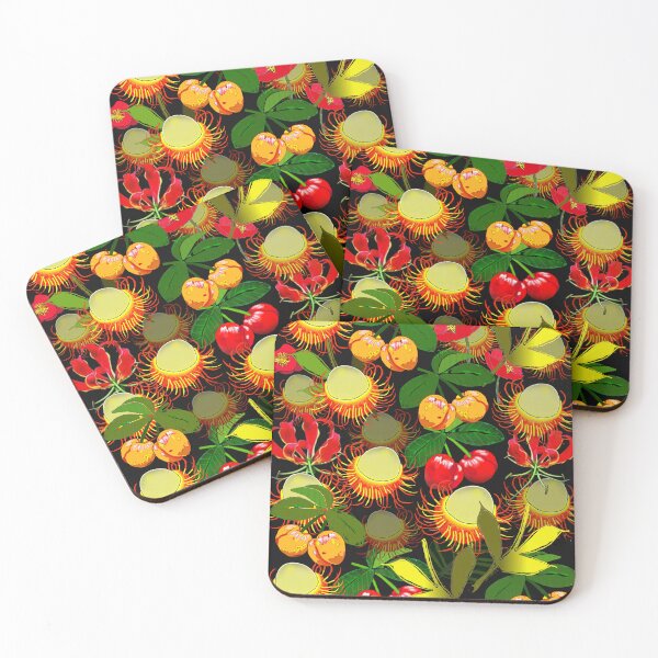 Item preview, RAMBUTAN & CHERRY SALAD designed and sold by KINGTOUCAN.