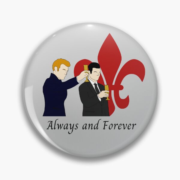 Item preview, always and forever klaus and elijah mikaelson fleur de lis the originals designed and sold by LannisterOnMars.
