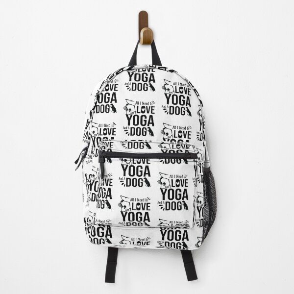 Item preview, All I Need Is Love And Yoga And A Dog designed and sold by trendyshopy.