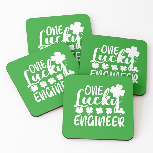Item preview, Funny St Patrick Day Gift For Engineer: One Lucky Engineer designed and sold by AMINE  ★★★★★.
