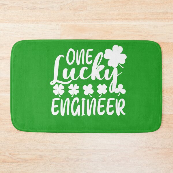 Item preview, Funny St Patrick Day Gift For Engineer: One Lucky Engineer designed and sold by AMINE  ★★★★★.