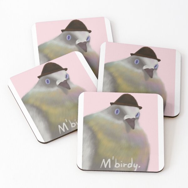 Item preview, Pidgeon in fedora designed and sold by hmer-art.