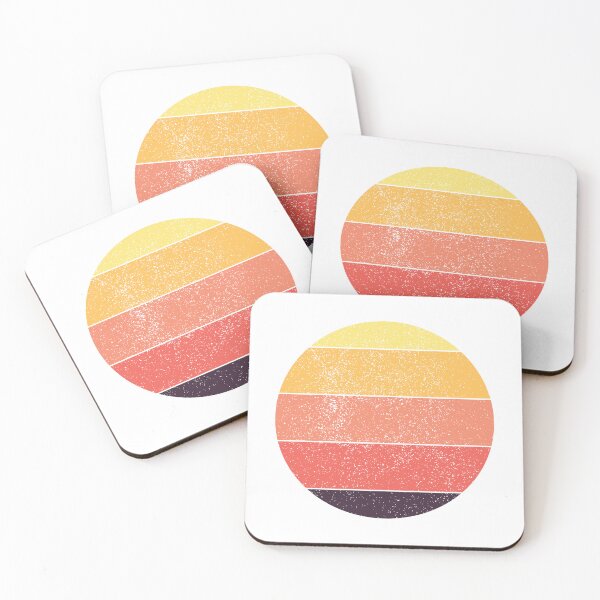 Item preview, Abstract Vintage Summer Sunset designed and sold by greenoriginals.