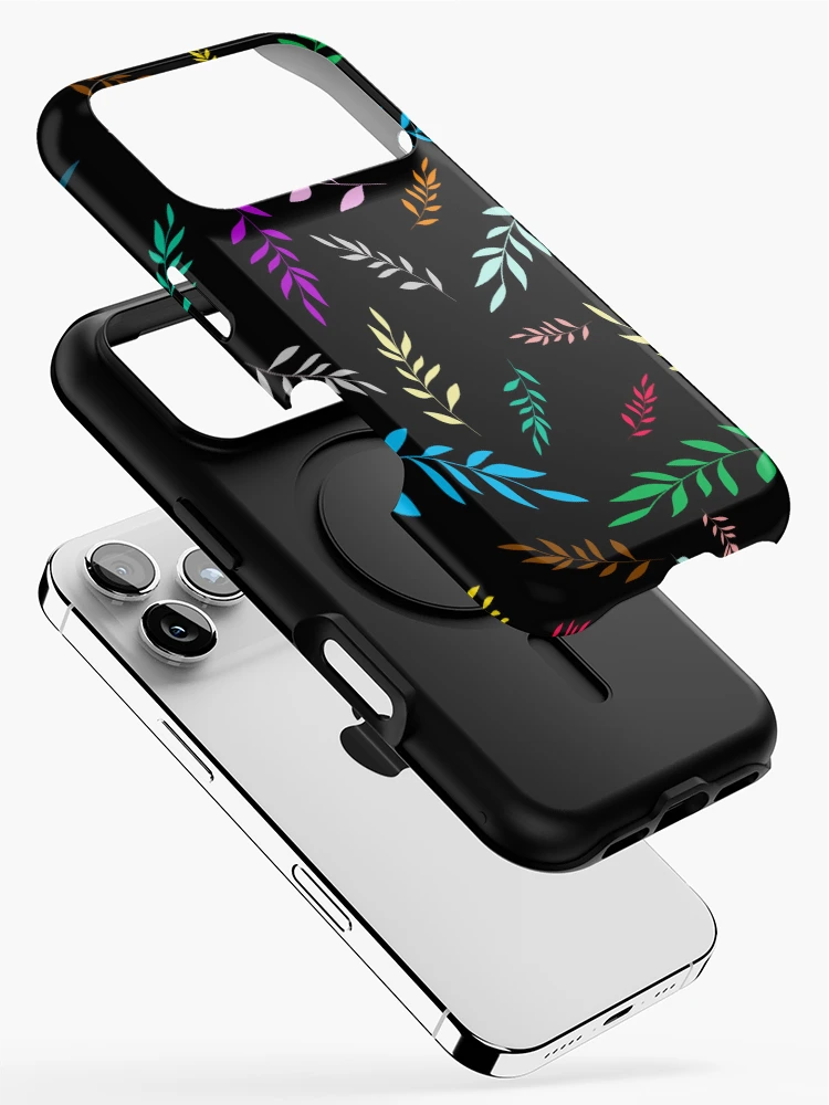 Thumbnail 2 of 4, iPhone Case, Leaf pattern! designed and sold by Rtsartmania.