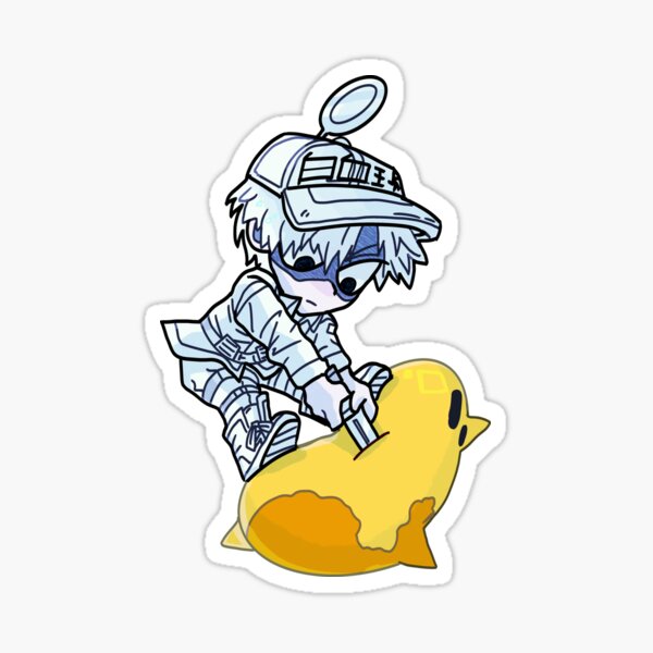 Item preview, Cells at work! White blood cell chibi pollen designed and sold by angsty-angst.
