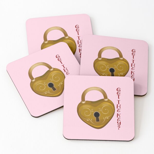 Item preview, Got the Key? (on Pink) designed and sold by PawsitiveMum.