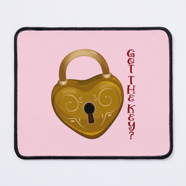 Item preview, Got the Key? (on Pink) designed and sold by PawsitiveMum.