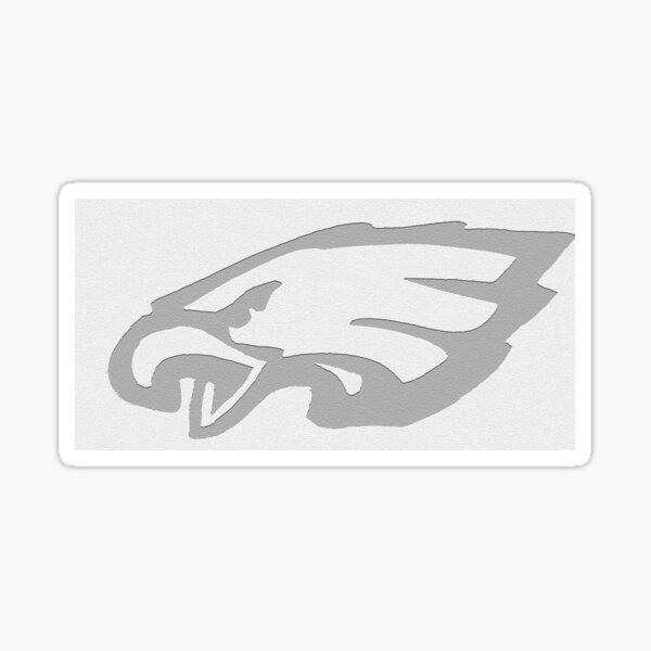 Eagle Design in White Sticker for Sale by SEEphotos7171