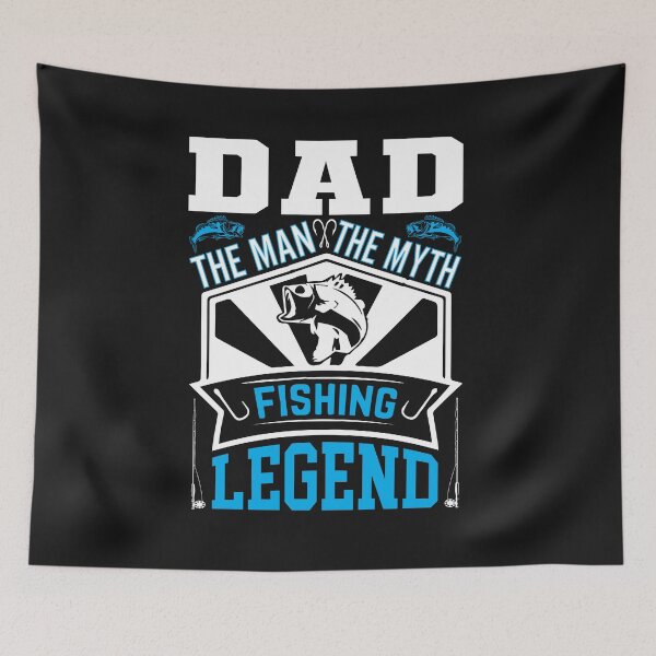 Item preview, Dad The Fishing Legend Funny Fishing designed and sold by Funny-Tees4U.